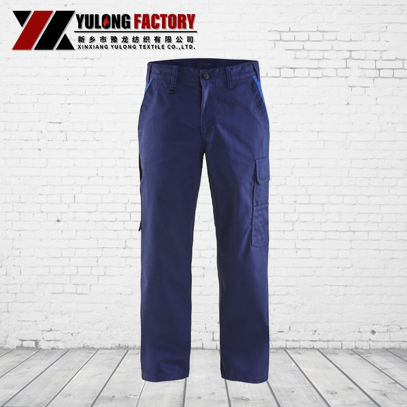 多口袋寬松舒適男士工裝褲