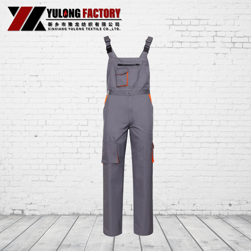 冷庫建筑汽修機械維修多口袋防靜電工裝背帶褲