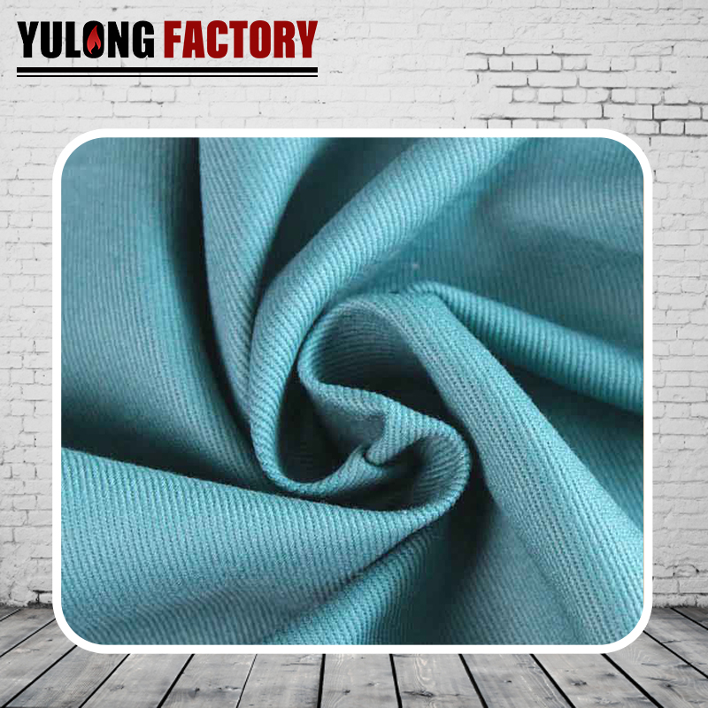 100%棉阻燃防電弧緞紋面料