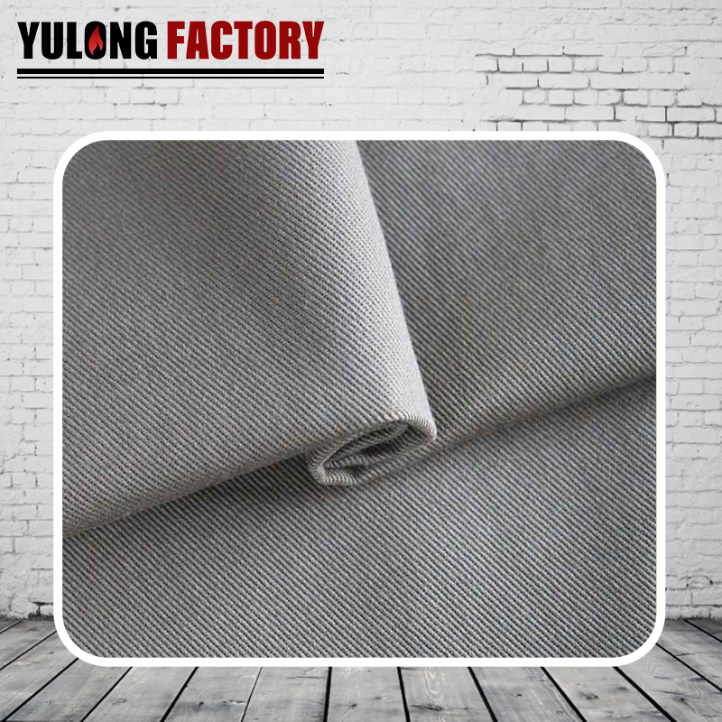 100%棉阻燃防電弧斜紋面料