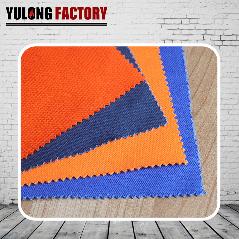 全棉緞紋耐火防電弧面料