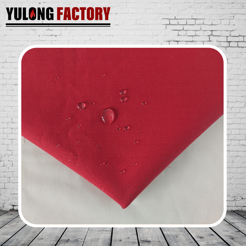 260克全棉阻燃網(wǎng)格金屬防靜電防油拒水面料