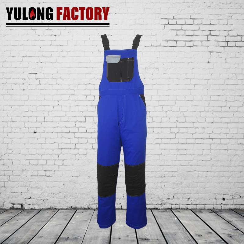 歐標(biāo)芳綸IIIA抗油拒水防靜電背帶褲