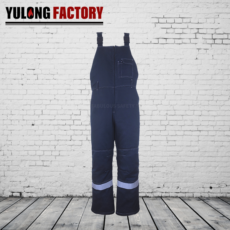 歐標(biāo)全棉阻燃防電弧防靜電背帶褲