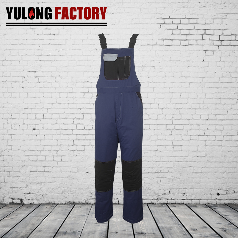 歐標(biāo)尼棉阻燃防電弧防靜電背帶褲