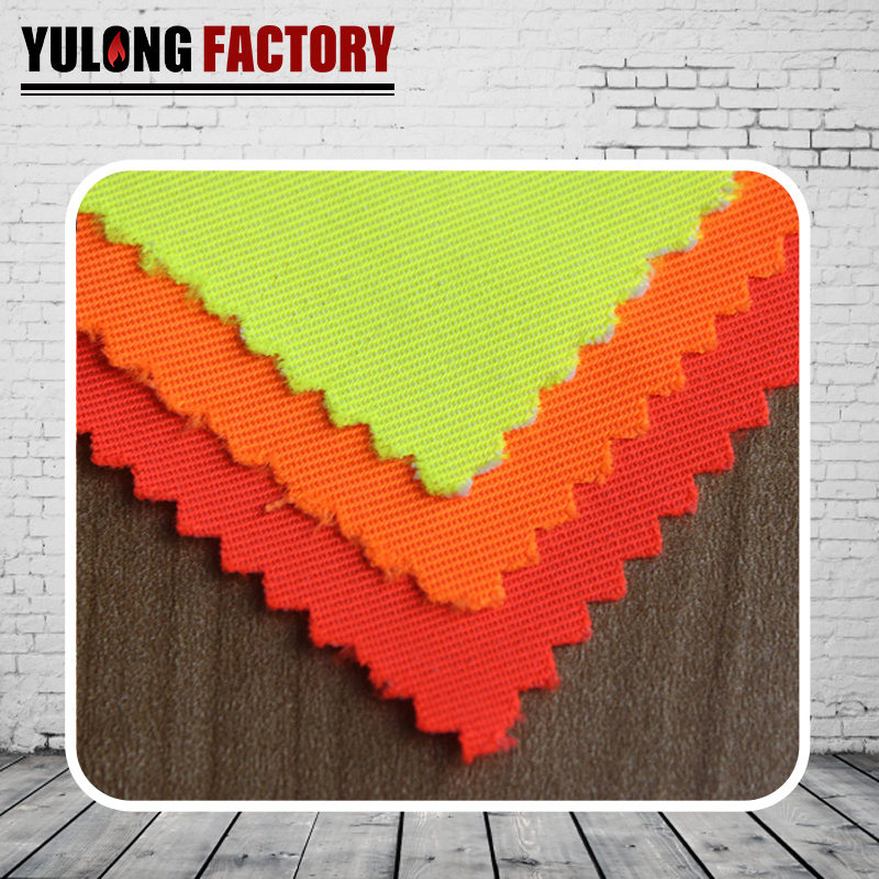 滌棉斜紋熒光防靜電面料