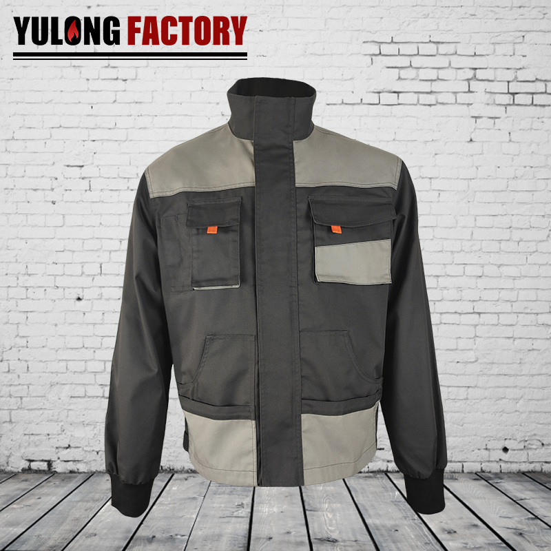 美標(biāo)全棉阻燃防電弧防靜電夾克